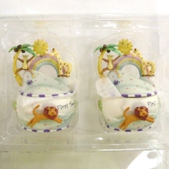 2 new baby heirlooms My First Tooth/hair Curl resin Keepsakes storage newborn - Picture 2 of 7